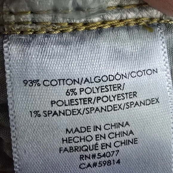 Cabi Women's Button Fly Skinny Jeans Stretchy Dark Wash Ribbon Waistband Size 8 - Picture 11 of 13